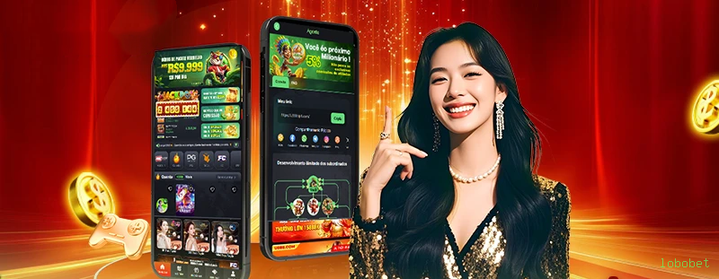 Conta lobobet sincronizada site e app